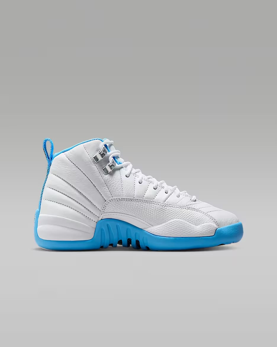 Air Jordan 12 Retro ‘White and University Blue’ (GS)