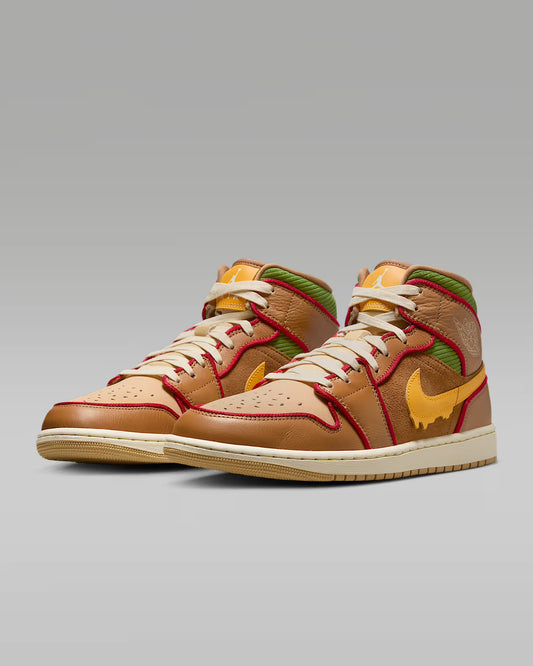 Air Jordan 1 Mid SE ‘Cheeseburger’