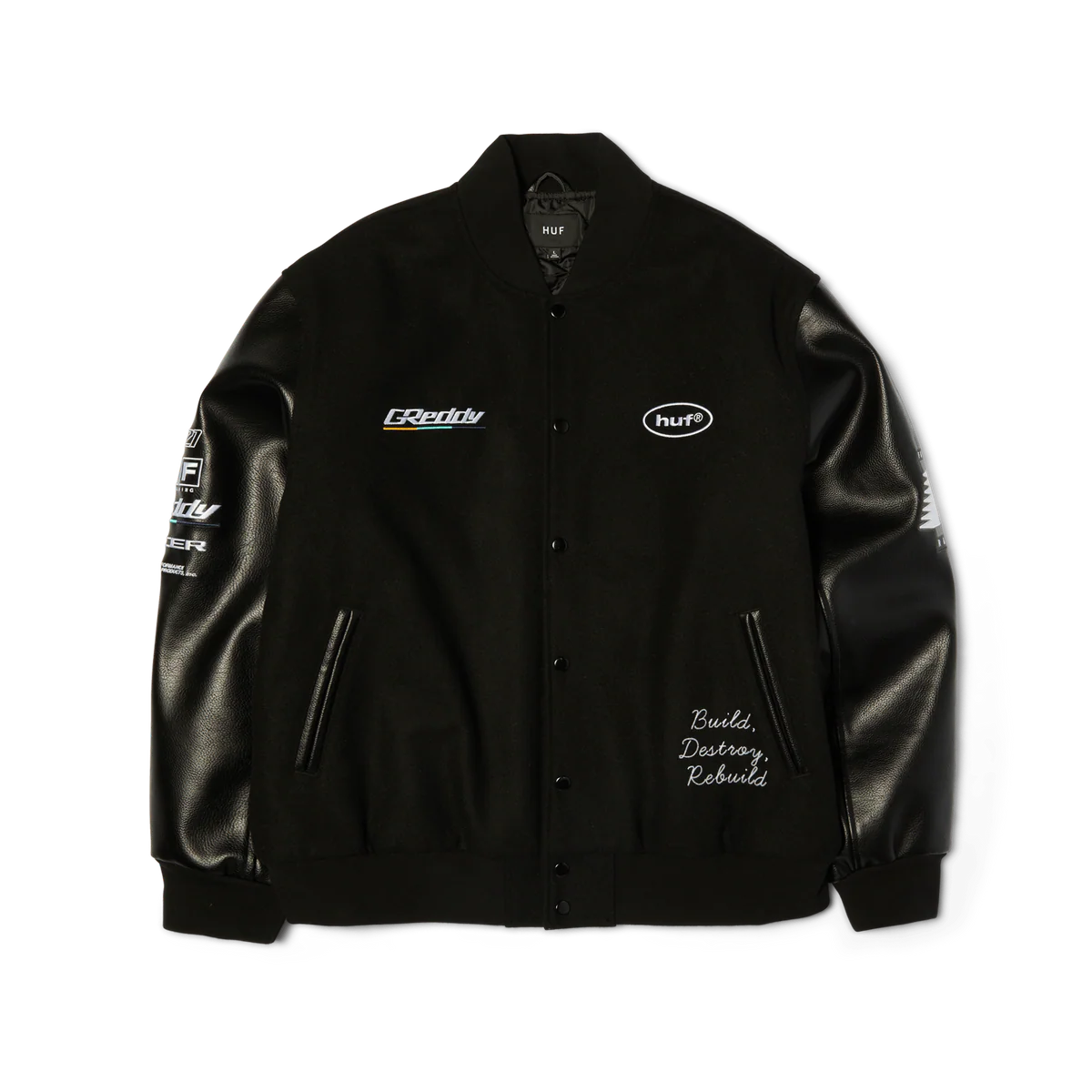 HUF x GReddy Varsity Jacket