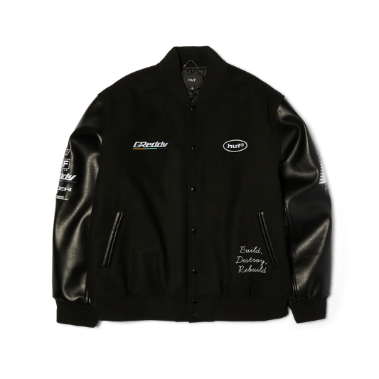 HUF x GReddy Varsity Jacket