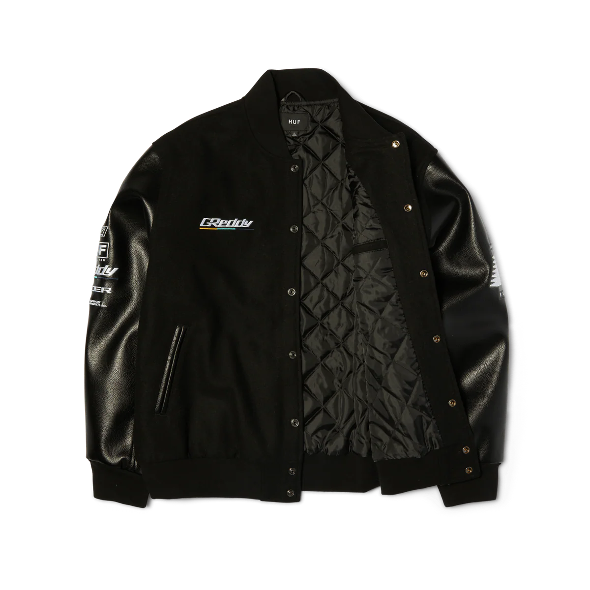 HUF x GReddy Varsity Jacket