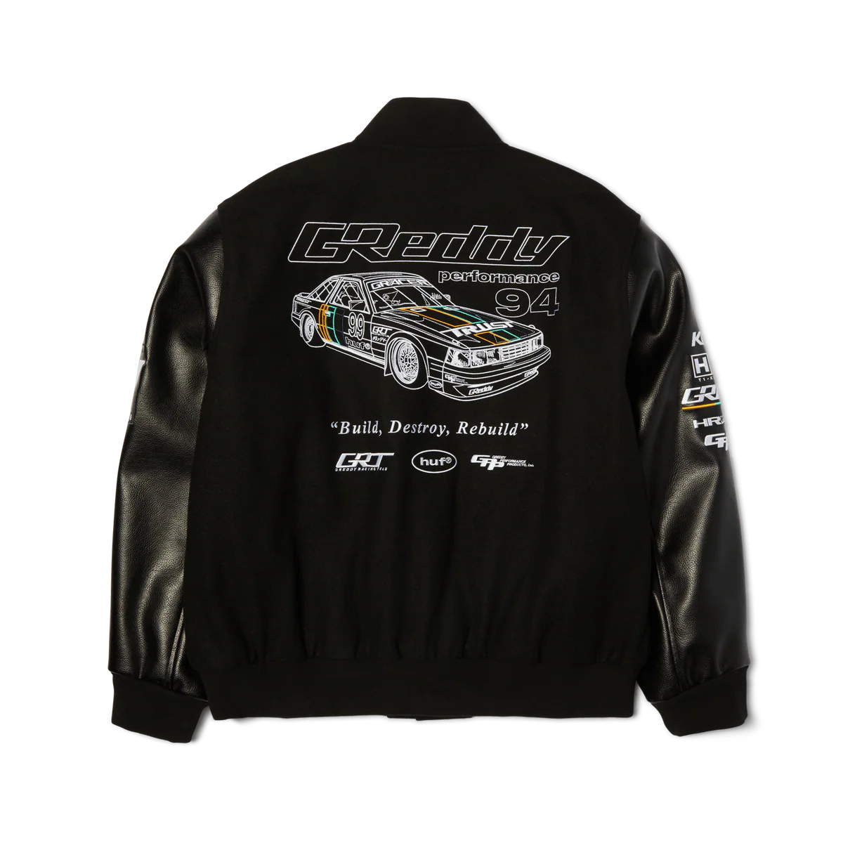 HUF x GReddy Varsity Jacket