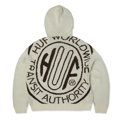 HUF Token Zip Hooded Sweater