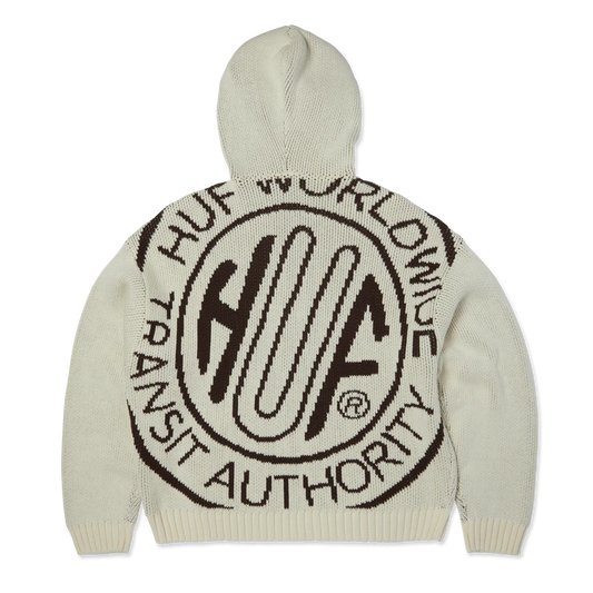 HUF Token Zip Hooded Sweater