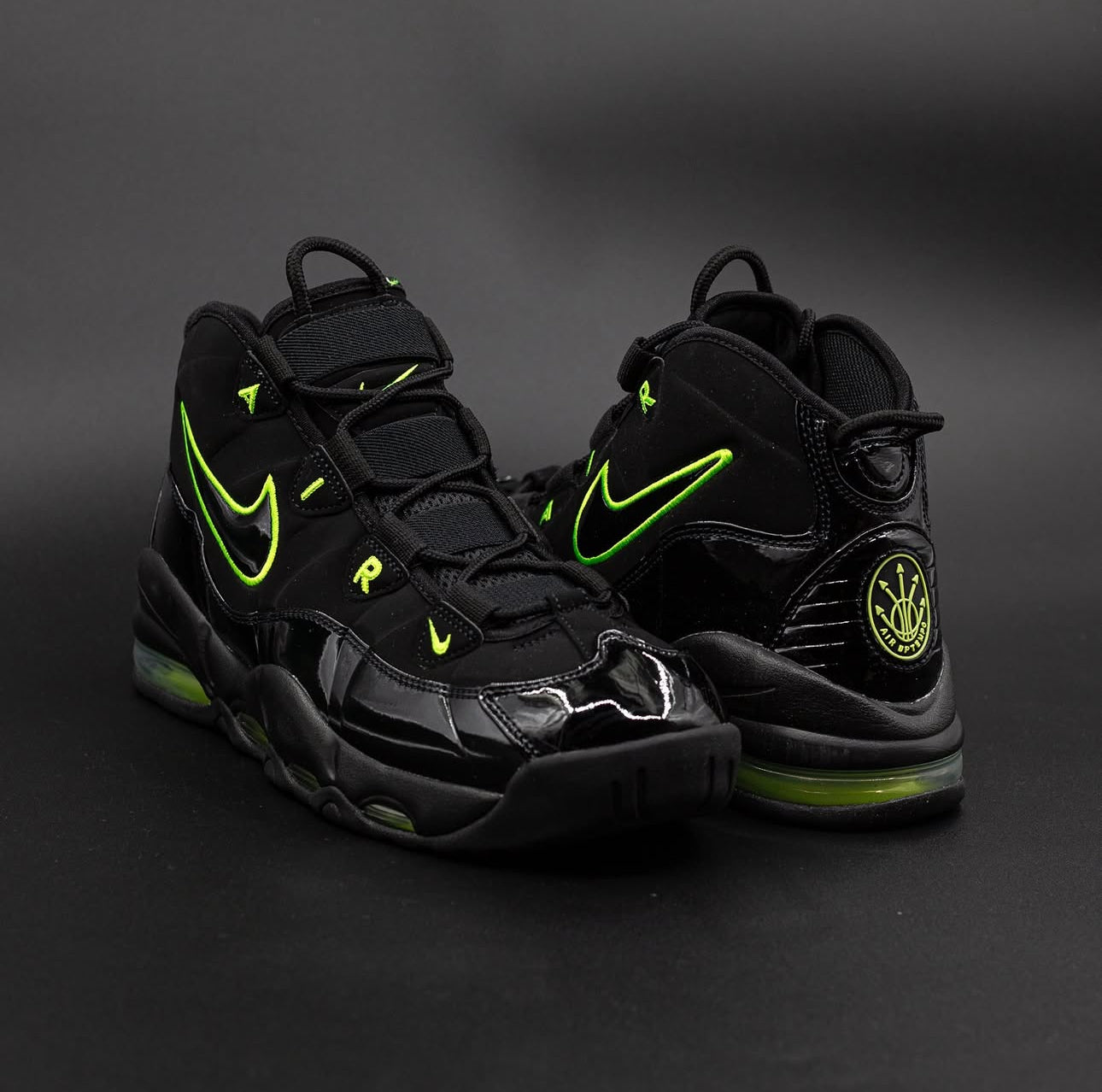 Nike Uptempo "Black/Volt"