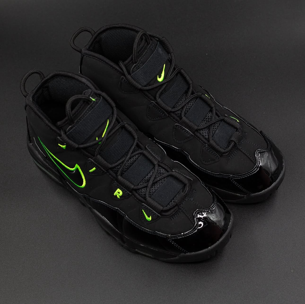 Nike Uptempo "Black/Volt"