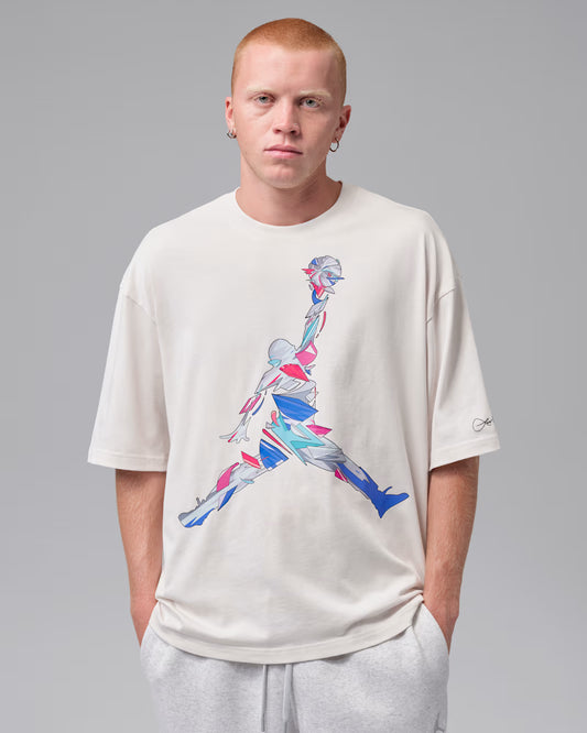 Jordan Brooklyn Oversized Tee by Louis De Guzman "White"