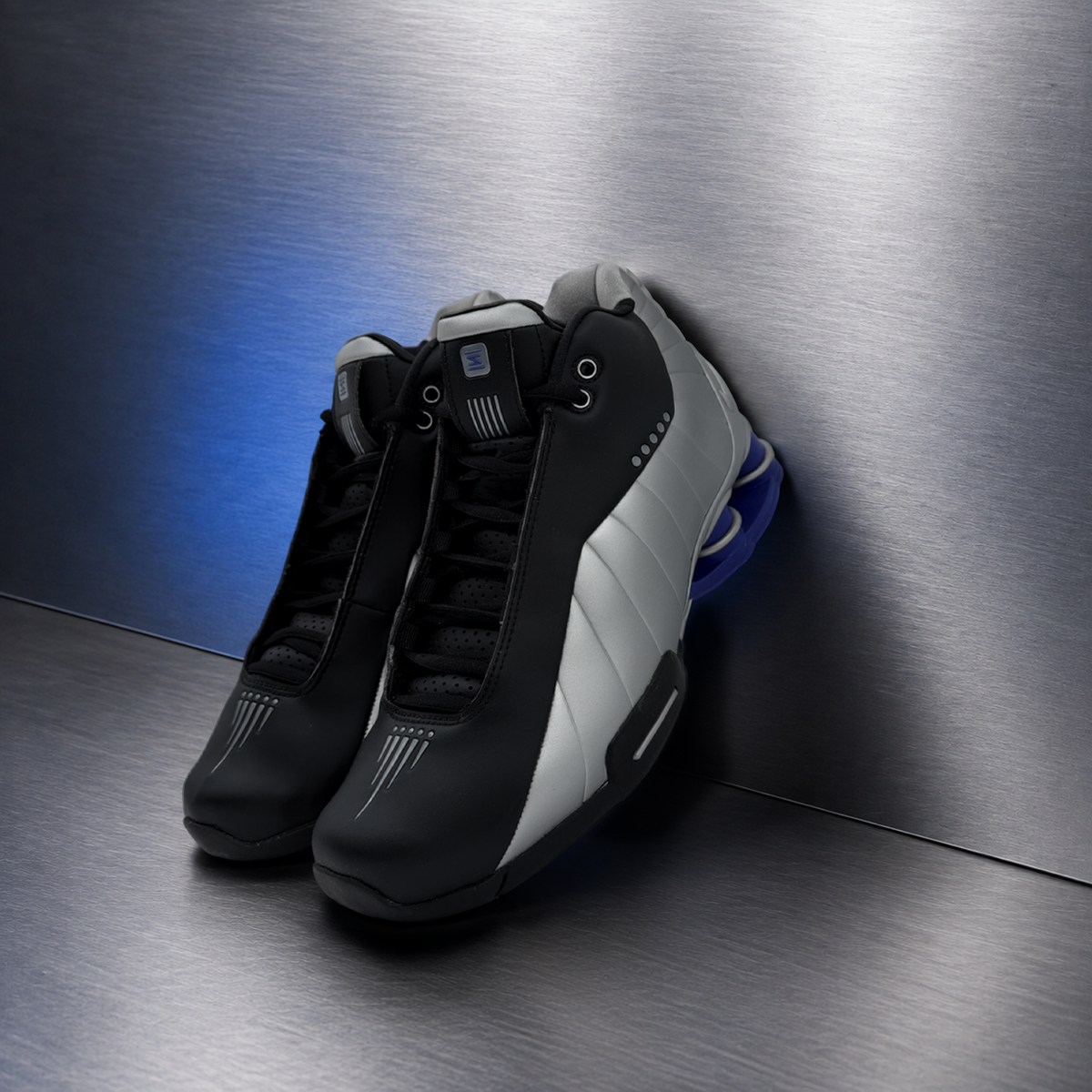 Shox BB4 "Black Silver Lapis"