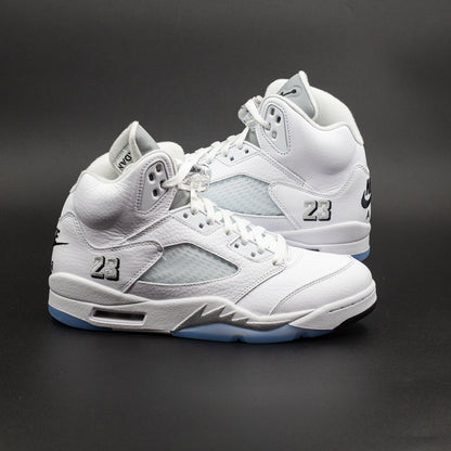 Air Jordan 5 Retro (GS) “White Metallic"