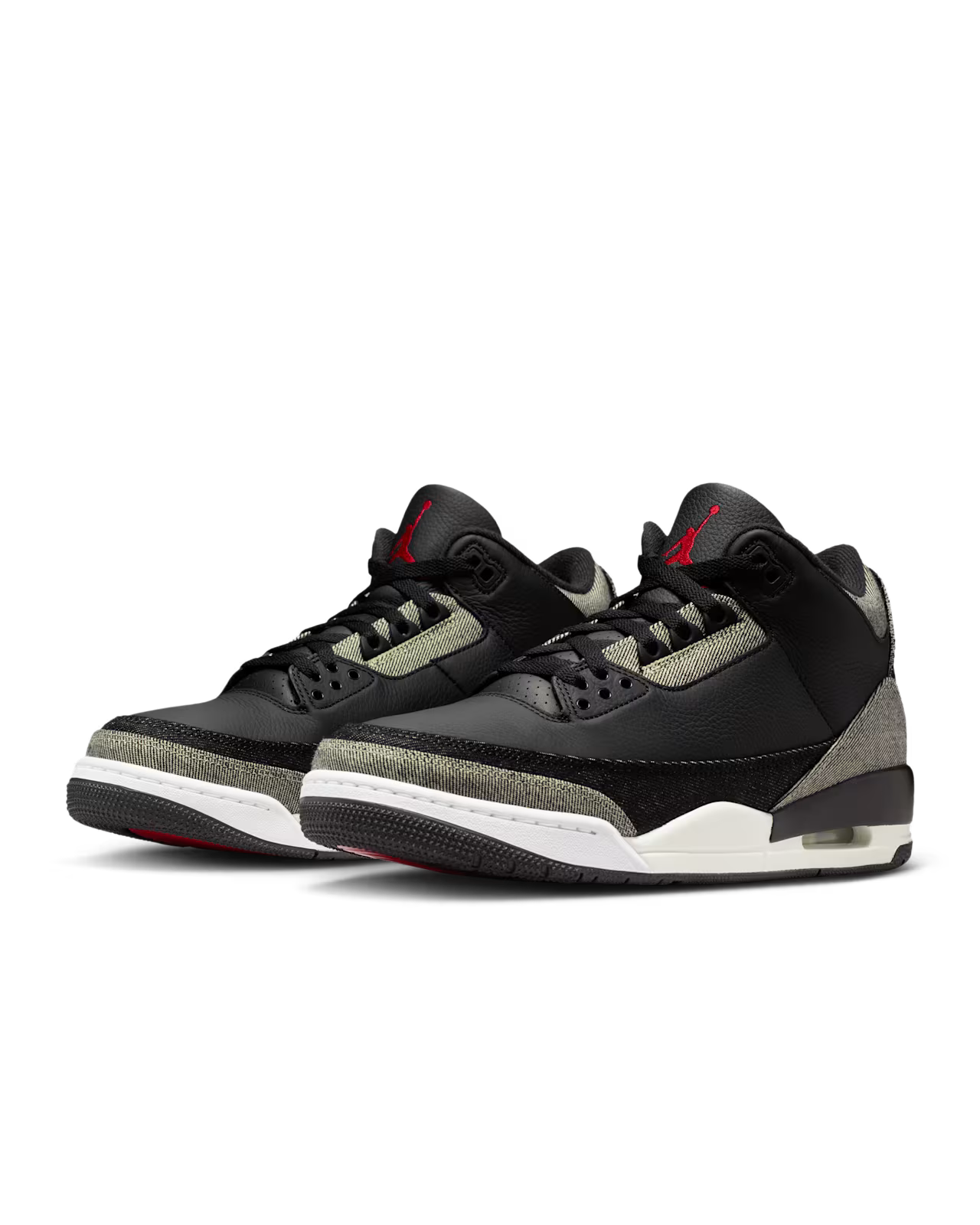 Air Jordan 3 Retro x Levi's "Black Denim"