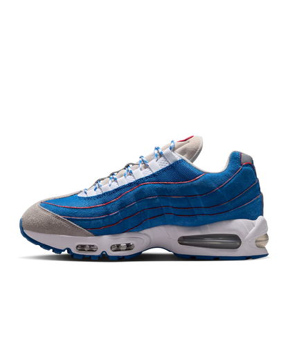 Air Max 95 Big Bubble "Blue Sapphire and Action Red"