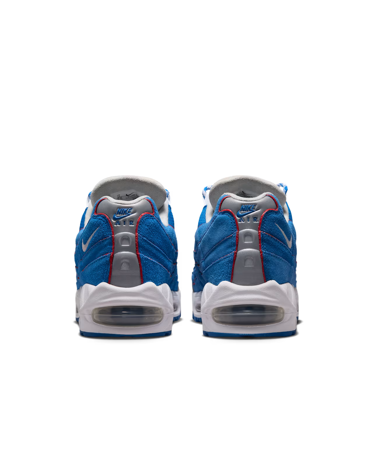 Air Max 95 Big Bubble "Blue Sapphire and Action Red"