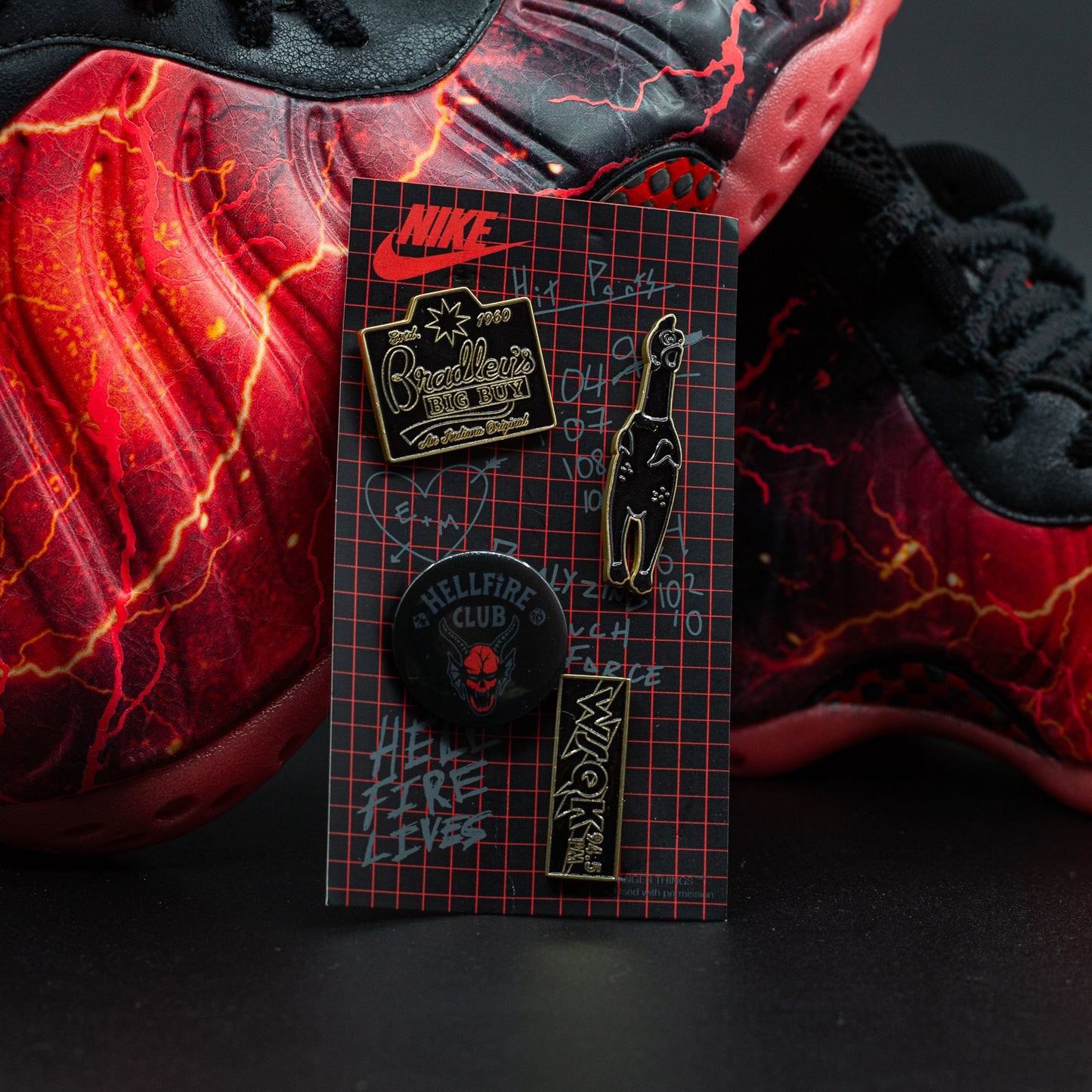 Air Foamposite One x Stranger Things "Vecna"