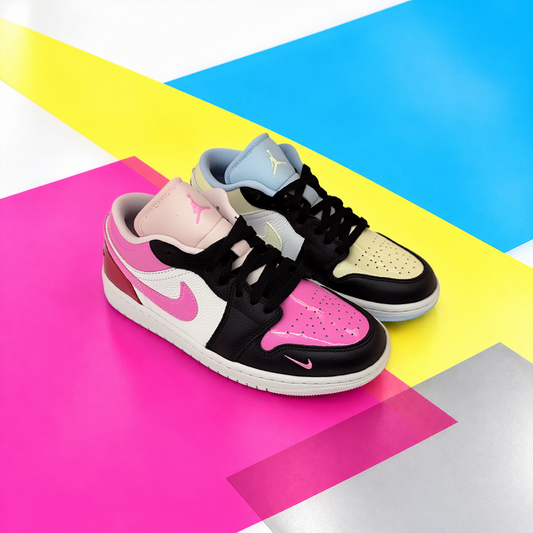 W Air Jordan 1 Low "Mismatch Patent"