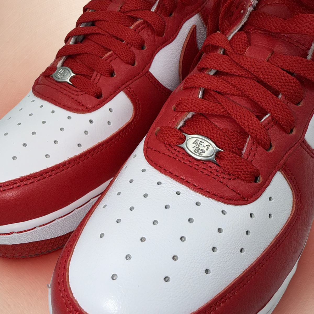Air Force 1 Low x Terror Squad "University Red and White"